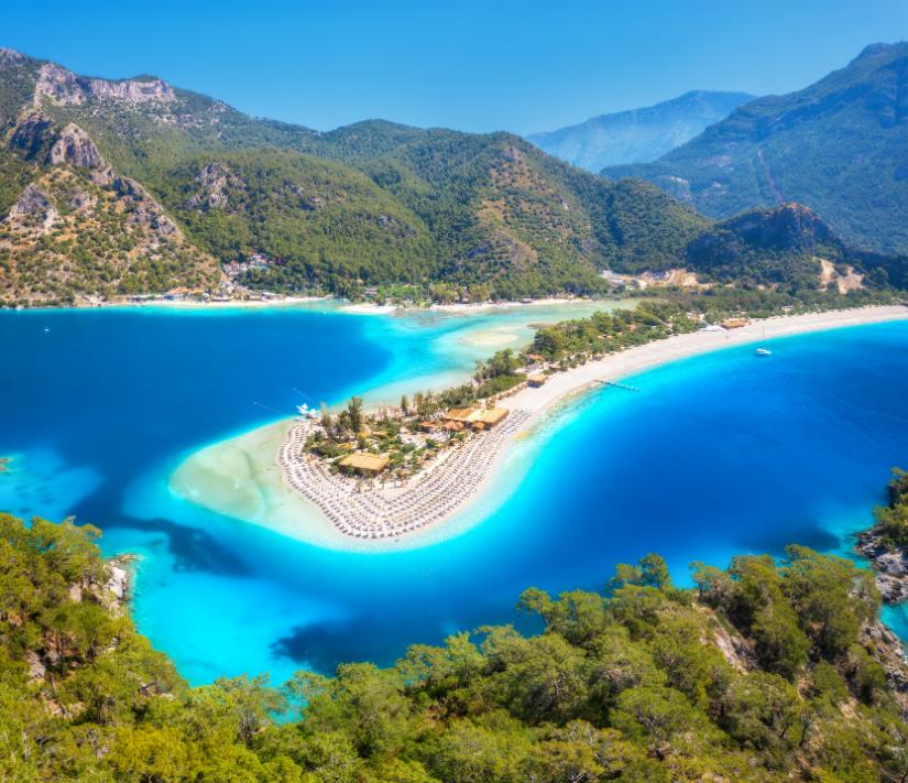 tropical beach landscape perfect for dream vacation