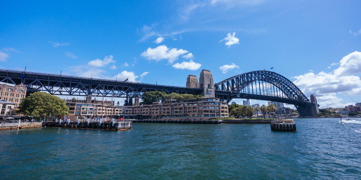 luxury holiday destination with crystal clear waters