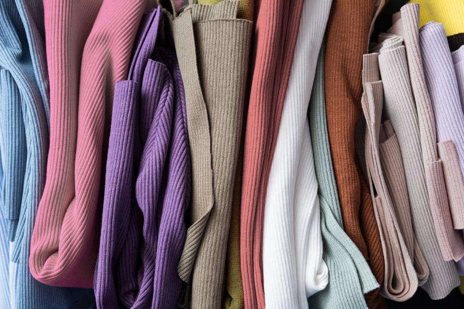 Close-up view of natural cotton fiber on plant ready for harvest