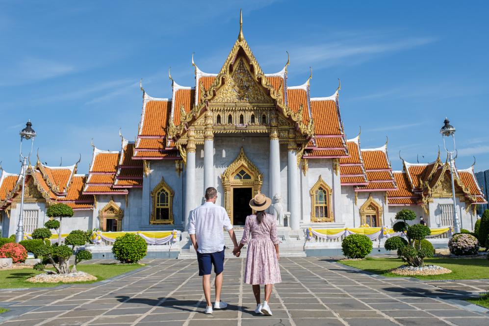 Wat Rong Khun White Temple in Chiang Rai Thailand